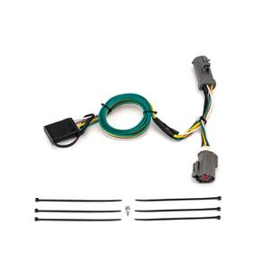 WeiSen 4-Pin Trailer Wiring Harness with Plug & Play Connector Compatible with Ford F-150/F-250 1987-1996, Fit F-250 HD 1997, F-350 1987-1996