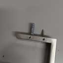 Hand Towel Holder, Towel Ring - Thicken SUS 304 Stainless Steel Towel Holder for Bathroom Wall, 8" Rectangular Modern Design Hand Towel Bar, Contemporary Hand Towel Rack - Brushed Nickel (1PCS)