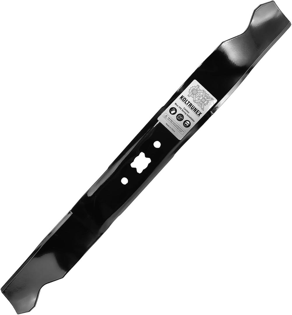Mulching Mower Blade Replacement for Snapper 703371 Fits 21 Inch Walk-Behind Mowers Models SP70 SP80 SP90 SP95 SP100 SP105, Bow-Tie Center Hole 1 Pack