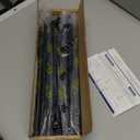 ENJOYBASICS Double Curtain Rod，Blackout WrapAround Curtain Rods for Windows 72 to 144 Inch，Adjustable from 32 to 144 Inch for Room Darkening Curtains, Matte Black