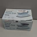 Piomatic Travel Iron Mini with Steam for Clothes with Dual Voltage, Portable Mini Ironing Machine with Non-Stick Soleplate, Small Iron for Sewing, Quilting and Handcraft