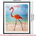 Mxtallup 19x23 Picture Frames Solid wood,Display Pictures 17x21 Inch With Mat or 19x23 Inch Without Mat, Poster Frames 17x21 in Photo Frames Wood Black