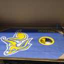 YouTheFan NCAA South Dakota State Jackrabbits 2’ x 3’ Wood Cornhole Game with Logo Bags
