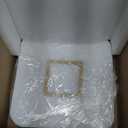 Fitop Bathroom Fan with Light,110CFM 1.0 Sones 1200lm LED Light 3000K/4000K/5000K Selectable,120V 43W Quiet Bathroom Ventilation Exhaust Fan for Shower/Restroom/Office/Home(gold)