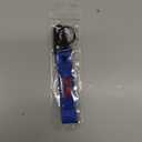 Motorcycle Key Chain Embroidered Tag Automobile Car Motor Key Ring Karabiner Shackle Compatible with Suzuki GSX-R (Blue)