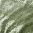WDCOZY Boho Sage Green Oversized California Cal King Size Quilt Bedding Sets with 2 Pillow Shams, Farmhouse Lightweight Soft Bedspread Coverlet for All Season, 116x106 inches