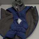 EMUST Dog Jackets, Small/Medium/Large Dog Coat for Winter, Pet Cold Winter Jacket for Large Dogs, Dark Blue, XL