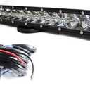AngelMa Series 25" Inch 120w LED Light Bar Spot Flood Combo Light Bar 12000 Lumens Off Road Car Boat UTV ATV Truck 4WD Lamp 12V 24V Wiring Harness