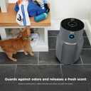 Shark Air Purifier for Home, NeverChange Max, 1,300 sq. ft. for Large Room, Kitchen, Home Office, HEPA-Exceeding Filter, Captures Pollutants, Pet Dander, Dust, Odor, Smoke, and More, HP301, Grey