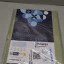 LiBa Green Shower Curtain, Fabric, Water Repellent Shower Curtain, Decorative Bathroom Curtains, 72" W x 72" H, Heavy Duty, Easy to Clean(Green)