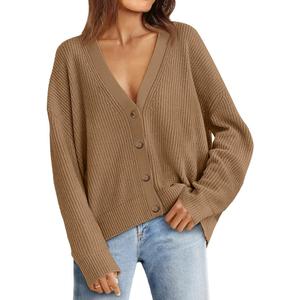 LILLUSORY Cardigan Sweaters for Women 2025 Summer Fashion Oversized Lightweight Sweater Knit Work Jacket Outfits Clothes, Small