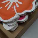 Domensi 100 Pcs Hawaiian Hibiscus Paper Plates Tropical Party Decorations Luau Dessert Plates Disposable Aloha Platters Party Supplies Dinnerware Tableware for Summer Beach Pool Table Decor