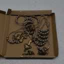 Mushroom Shower Curtain Hooks, 12Pcs Rustproof Metal Cute Retro Mushroom Shower Curtain Hooks Rings for Boho Fairy Forest Country Cottagecore Style Home Bathroom Decor (Bronze)