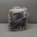 Shinic Electric Fireplace Heaters for Indoor Use, 1500W Space Heater with Crackling Sound & 3D Realistic Flame, Safety Protection, Portable Fireplace Heater for Home Office Christmas Decoration, Oak (11.8" x 5.9" 14.6")