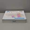 ARTDOT 60-Piece Diamond Art Storage Trays Kits for Adults with Lids, 2-in-1 Stackable Diamond Painting Accessories and Tools (White)