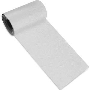 Leather Repair Patch Tape,3.9 x 63 Inches Self Adhesive Leather Patches for Furniture,Vinyl Repair Kit for Car Seat,Couches,Sofas,Office Chairs,White