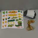 LioNergy St. Patrick's Day Crafts for Kids, 24 Packs DIY Pot of Gold Cutouts Craft Kits Shamrock Gold Coins Leprechaun Hat Ornament with Stickers for Kids Party Classroom Home Activities Art Project