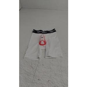 Shock Doctor Compression Shorts with Protective Bio-Flex Cup, Moisture Wicking Vented Protection, Youth Size (Medium, White) Shock Doctor Compression Shorts with Protective Bio-Flex Cup, Moisture Wicking Vented Protection, Youth Size (Medium, White)