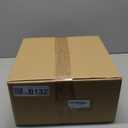 Black Flush Mount Ceiling Light Fixtures, 2-Light Ceiling Mount for Farmhouse with Seeded Glass Lampshade, Industrial Flush Mount Light Fixture Farmhouse for Hallway, Kitchen, Entryway and Foyer