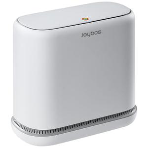 Small Bathroom Trash Can - 3.3 Gallon Plastic Garbage Can with Lid, Press Top & Pop-up Lid, White Slim Design for Kitchen, Office, Bedroom, Pet-Proof Trash Bin