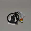 Tengchi RCA to HDMI Converter, Composite to HDMI Adapter Support 1080P PAL/NTSC Compatible with PS one, PS2, PS3, STB, Xbox, VHS, VCR, Blue-Ray DVD Players