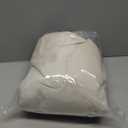 15.7 Inch Grey Mini Round Faux Fur Sheepskin Rugs Small Fluffy Circle Rug for Bedroom Dorm Living Room Shag Circular Carpet Mini Small Size for Nail Desk Sofa Couch Seat Cushion Photographing