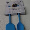 Core Kitchen 2pc Silicone Utensil Set - All Purpose Spatula & Spoon - Teal