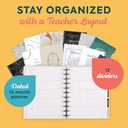 Happy Planner Disc-Bound 12-Month July 2025June 2026 Planner with 3 Extra Months, Big Size, Teacher Layout, Here We Go Again, 7" x 9.25