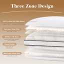 DOWNSTORIA Goose Feather Down Pillow US King Size 2 Pack