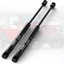 Vepagoo Rear Window Glass Struts Shocks Fit for Jeep Wrangler YJ 1987-1995 Sport Utility 2-Door, 4761 Liftgate Back Window with Factory Hardtop (Excludes Aftermarket Top)