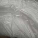 APSMILE Fluffy Heavyweight Down Feather Fibers Comforter Oversized King Size, Thick Duvet Insert for Winter Climates-Ultra Soft 100% Organic Cotton Cover, Luxury Duvet Insert (Ivory White, 120x98)