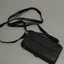 Strapurs for iPhone 15 Pro Max Detachable Wallet Case Compatible with Magsafe, RFID Blocking 9-Card Holder Zipper Strap Lanyard PU Leather Magnetic Phone Case for iPhone 15 Pro Max 6.7", Black