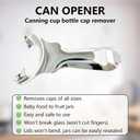 1 Pcs Canning Jar Opener for Mason Jars, Stainless Lids Sealed Tool No Dent Damage