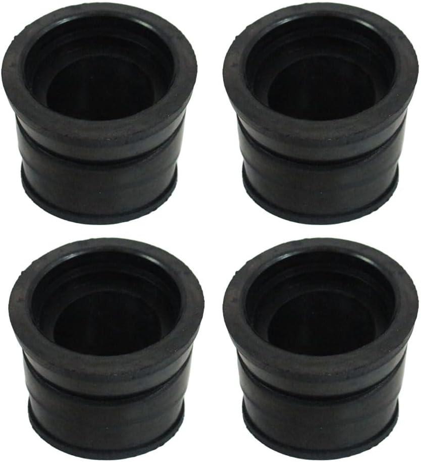 4-Pack Carburetor Air Intake Insulator Boots Adapter 16211-300-030 Replacement for Honda CB750 1970-1974 CB750F Super Sport CB750K 750 1975-1976