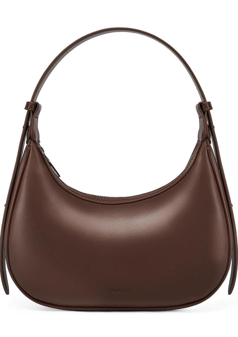CHOLISS Shoulder Bag for Women RFID Vegan Leather Crescent Hobo Bag Clutch Underarm Purse Top-Handle Travel Handbags
