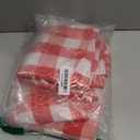 Hiasan Red and White Buffalo Checkered Tablecloth Waterproof, 2 Pack, 60 x 120 inch - Plaid Table Cloth Rectangle for Kitchen/Outdoor Picnic/Dining/Spring Party