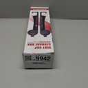 2PCS Car Seat Gap Filler, Multifunctional Vehicle Seat Side Gap Plug Blocker with Cup Holder & Storage Slot, No Drop Automotive Console Crevice Stopper, Universal for Truck SUV Van (Black)