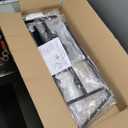 HQZBPTPendant Lighting for Kitchen Island Linear Hanging Light Fixture Matte Black 4-Light Industrial Pendant Lighting for Kitchen Island