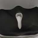 Seat Cushion for Tailbone Pain Relief, Memory Foam Coccyx Cushion for Office Chair & Car, Ergonomic Chair Pad with Non-Slip Cover & Handle, Sciatica Relief for Gaming Chair (Black)