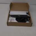 Floor Lamp with Remote Control,Bright Floor Lamps for Living Room/Bedroom/Office, Stepless Adjustable 3000K-6000K Colors and 10-100% Brightness,Standing Light with Foot Switch (Black)