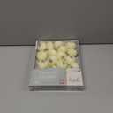 HYOOLA Premium Ivory Floating Candles 1.75 Inch - 3 Hour - 20 Pack - European Made