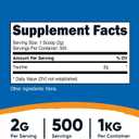 Nutricost Taurine Powder (1KG) - 500 Servings