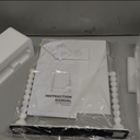 HIEEY Lighted Makeup Mirror, Hollywood Vanity Mirror with Lights, Three Color Lighting Modes, and 5X Magnification Mirror, Smart Touch Control, 360Rotation, 17.3in, White