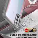 i-Blason Ares Series Case Designed for Galaxy S21 Plus 5G (2021 Release), Rugged Clear Bumper Case Without Built-in Screen Protector (Pink)