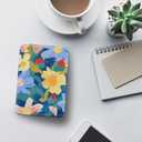 MOROCK Slim Case for 6" Kindle Paperwhite(10th Generation, 2018 Release),Fits 2018 Kindle Paperwhite 10th Gen (Model No. PQ94WIF),Lightweight PU Leather Cover,Oil Painting Flowers