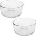 Pyrex 7200 2-Cup Glass Bowl (2-Pack) - Made in USA