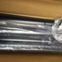 Black Tension Curtain Rod 41-118 Inch Outdoor Curtain Rod No Drilling 1pcs