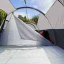 CAMPROS CP 8 Person Camping Tent, Room Divider, Rainfly, Weather Resistant, 168"L x 108"W x 72"H