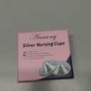 Silver Nursing Cups - Nipple Shields for Nursing Newborn - Breastfeeding Essentials - Newborn Essentials - 925 Silver Nipple Covers (Regular)