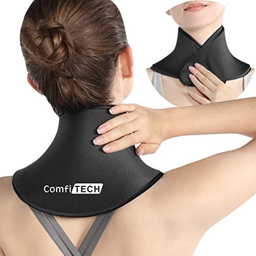 ComfiTECH Neck Ice Pack Wrap Gel, Cooling Pad for Cervical and Shoulder, Medium, 1 Pack